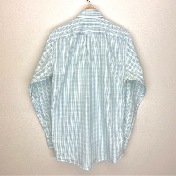 Michael Kors Striped Button Down Long Sleeve Shirt - Picture 2 of 5